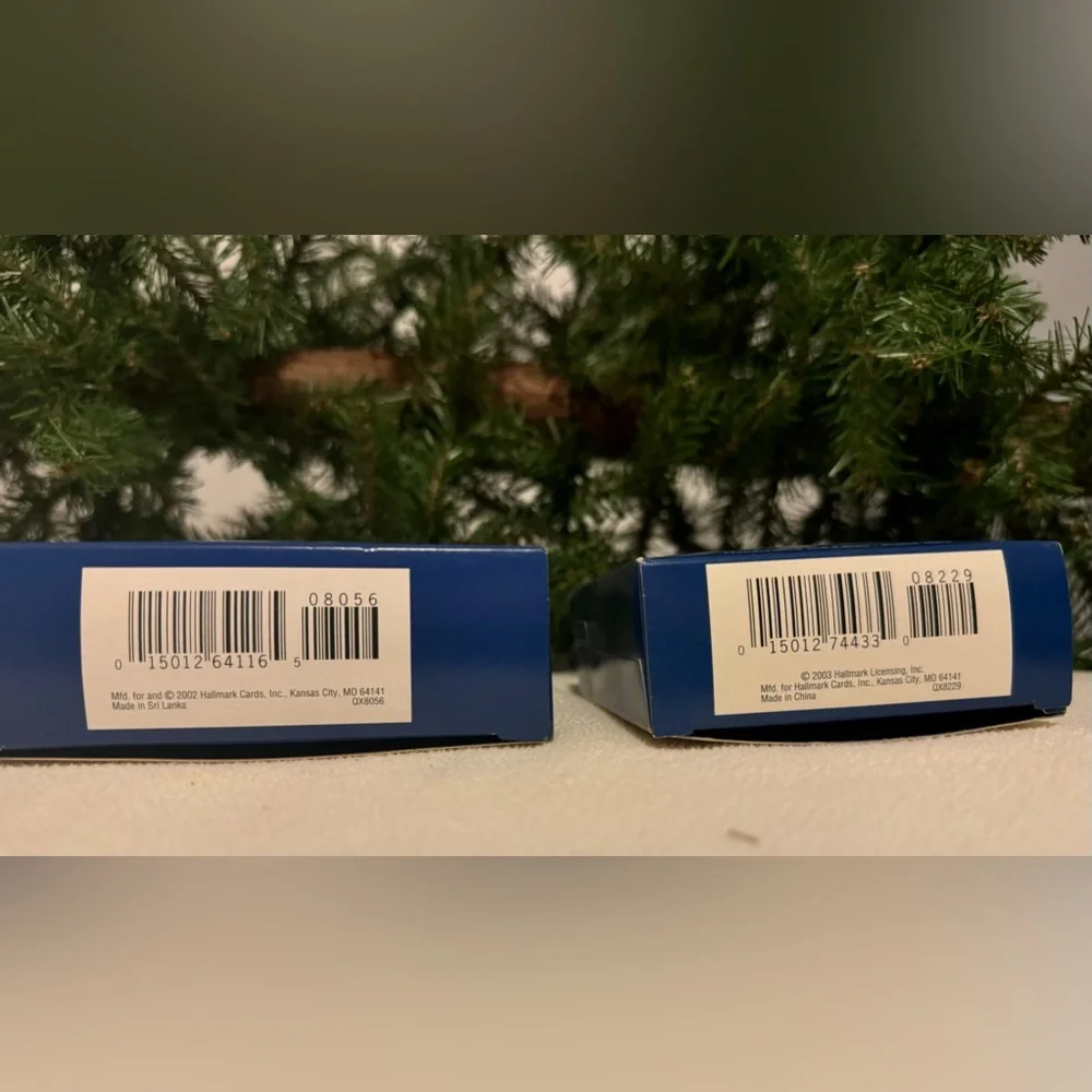 Hallmark Keepsake Ornament ‘A Pony For Christmas’ Bundle of 2  #1 & #5 Boxed